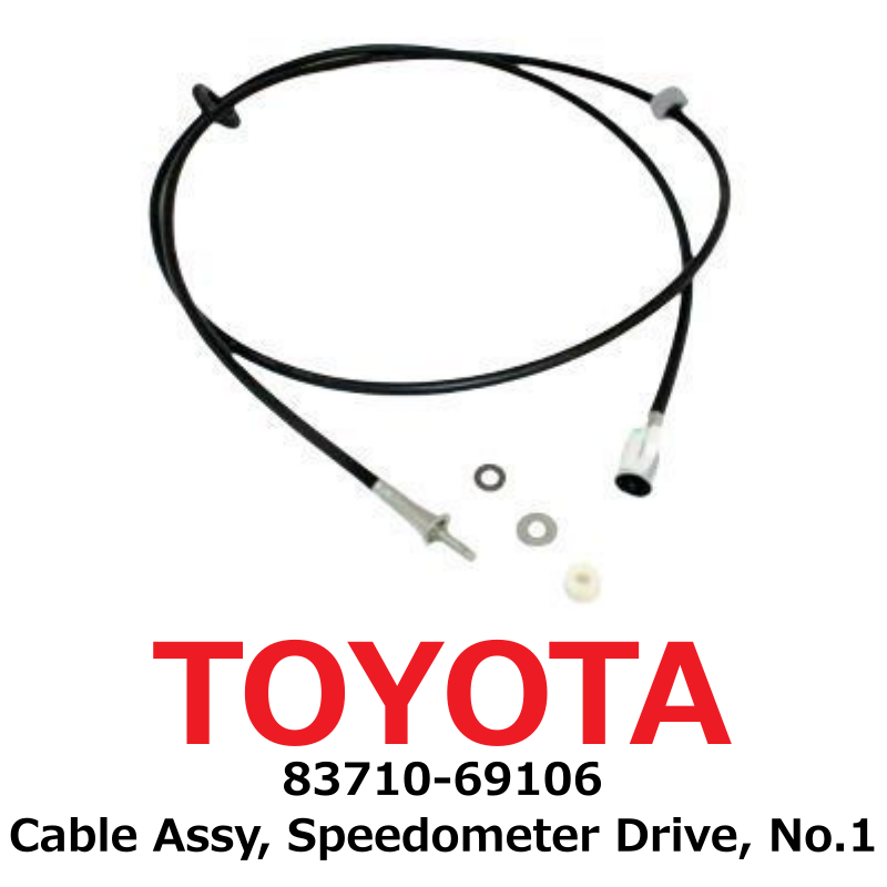 54 ワンドロップ NEW】Toyota Genuine Land Cruiser Cable Assy, Speedometer