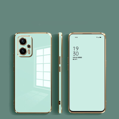 For Xiaomi Redmi Note 12 11 10 Pro 11T Glossy Shockproof Soft Plating Case Cover