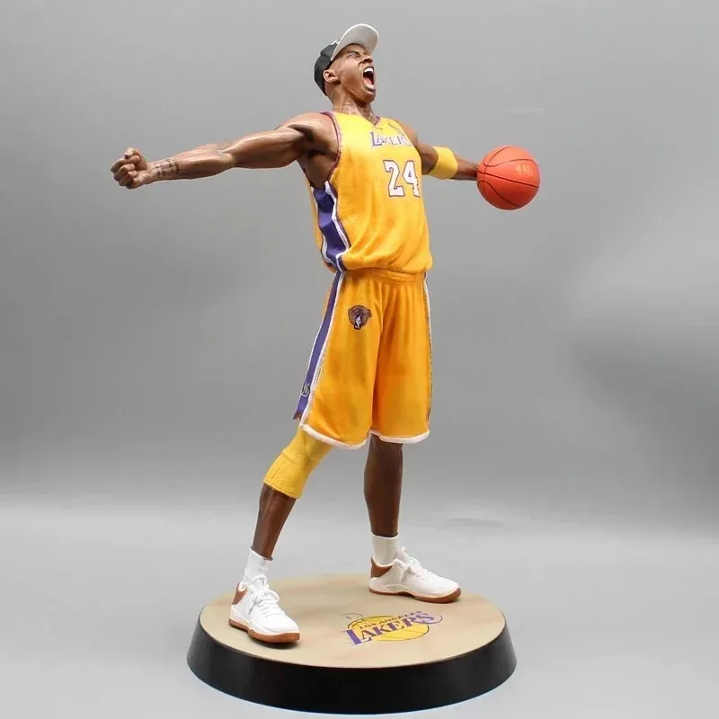 【ほぼ新品】Kobe Bryant コービブライアント　フィギュア　約34cm NEW Basketball Star Lakers Kobe Bryant Victory Shouting PVC