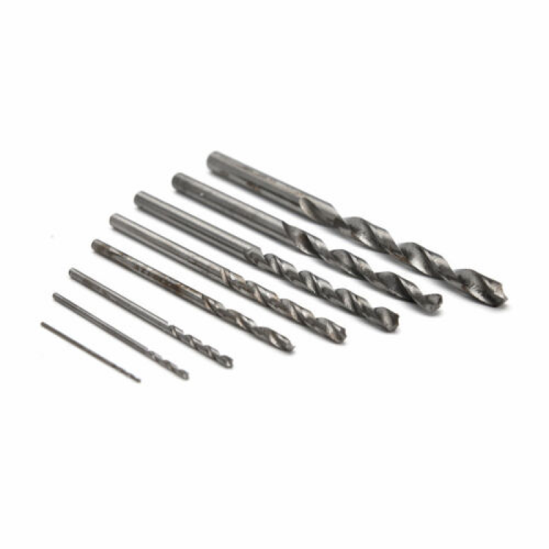 10PCS 0.3-3.5mm Drill Bit Set HSS  Length Twist Metal Drill Bits Tools