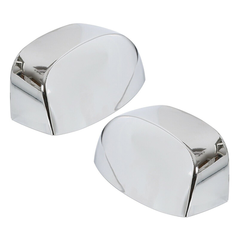 2PC Chrome Mirror Cover Caps For Silverado Tahoe Suburban GMC Sierra Yukon 07-14