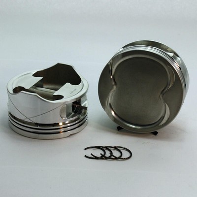 DSS Piston Set 3-4766-3710; 3.710'' Bore -11cc Dish 4V for Ford 5.0 Overbored