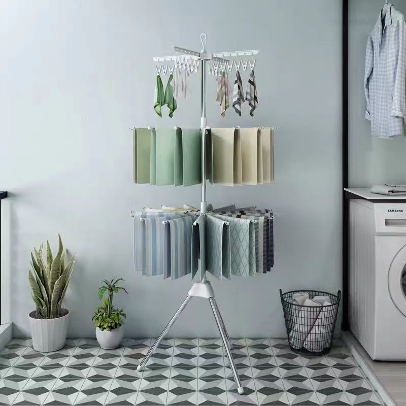 Stendino Porta Biancheria Asciugamani 3 Livelli Stendibiancheria Bagno reb