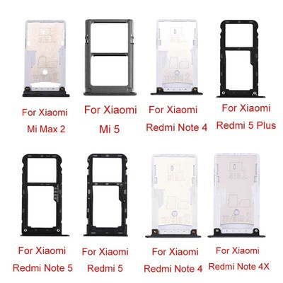 SIM Card Slot SD Tray Holder for Xiaomi Mi Max 2 Redmi Note 4 4X 5 Plus Mi 5