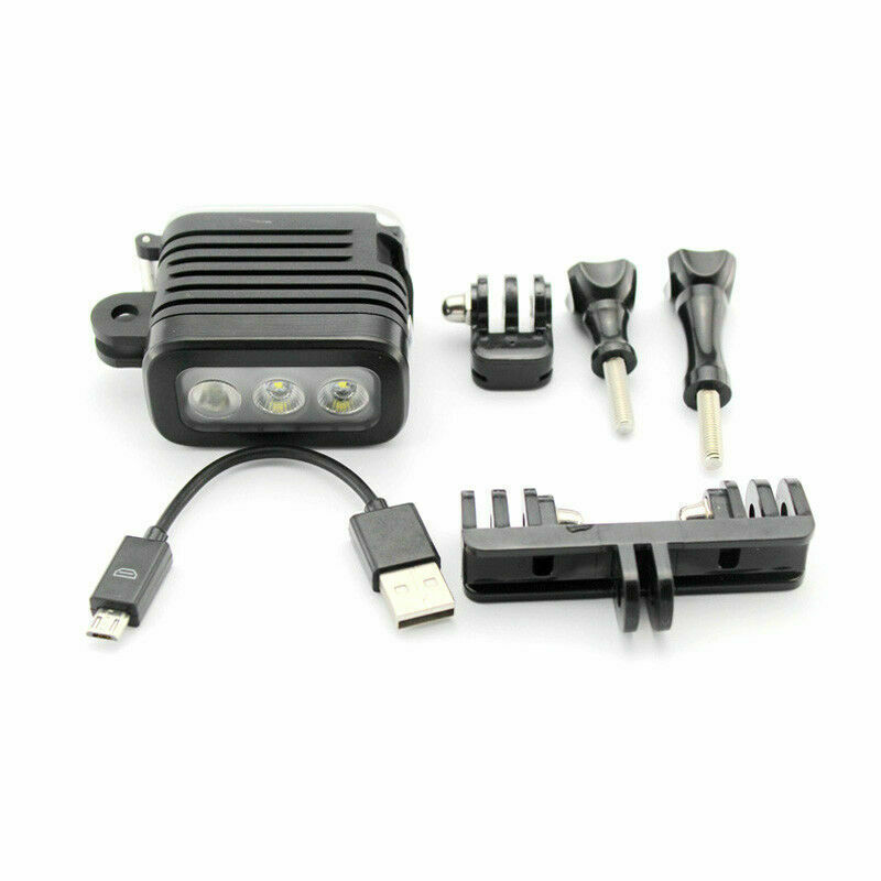 Waterproof Diving LED Light 3 Mode Flash Lamp For GoPro Hero 10/8/9/7/6/5 Camera