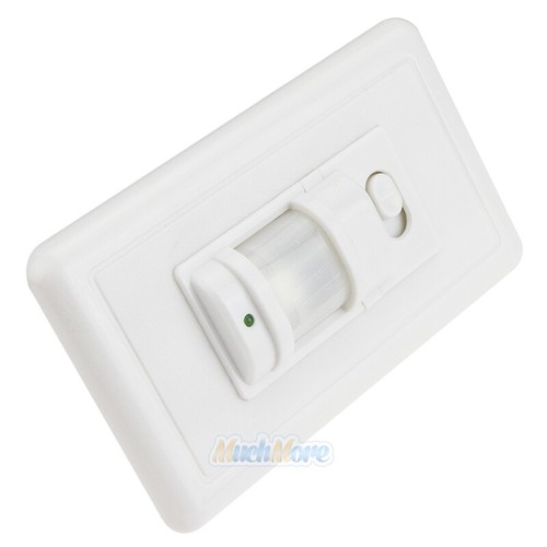 AC110V PIR Indoor Motion Sensor Light Switch Wall Occupancy Detector Auto On/Off