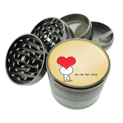 Be Mine D2 Titanium Grinder 4 Piece Magnetic Hand Mueller 