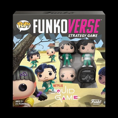 Настольная игра Funkoverse: Squid Game, 4 комплекта, FNK 65551