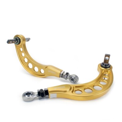 Skunk2 Pro Series Gold Anodized Adjustable Rear Camber for 06-09 Honda Civic 