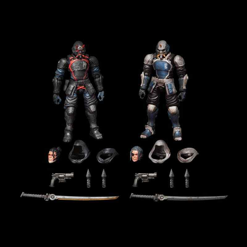 Acid Rain FAV-A46 Misshaku & Naraen Action Figure Set