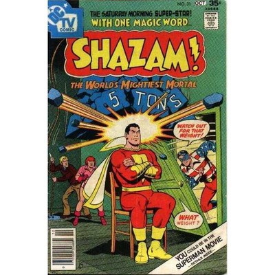 Shazam! #31  - 1973 series DC comics Fine Full description below [u%