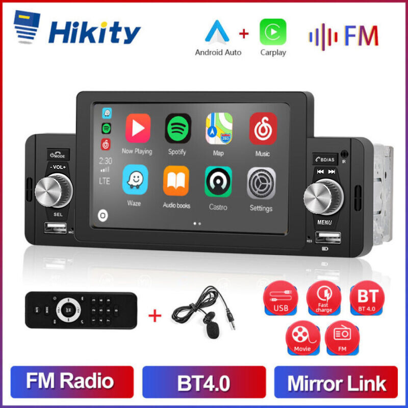 For Carplay Android Auto Mp5 Usb