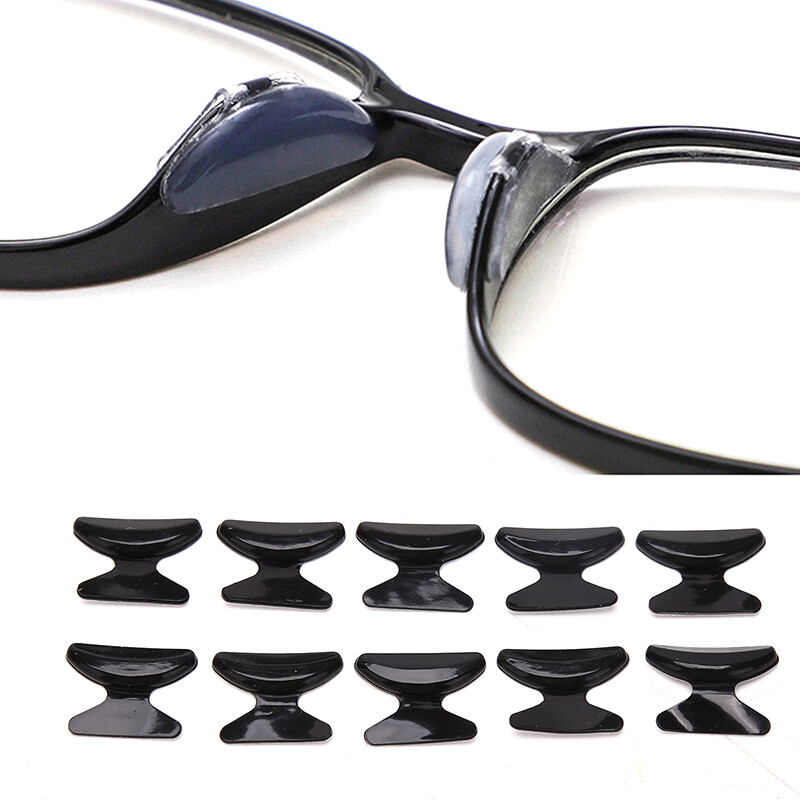 5 Pairs Silicone Anti Slip Silicone Nose Pad for Eyeglasses Sunglasses