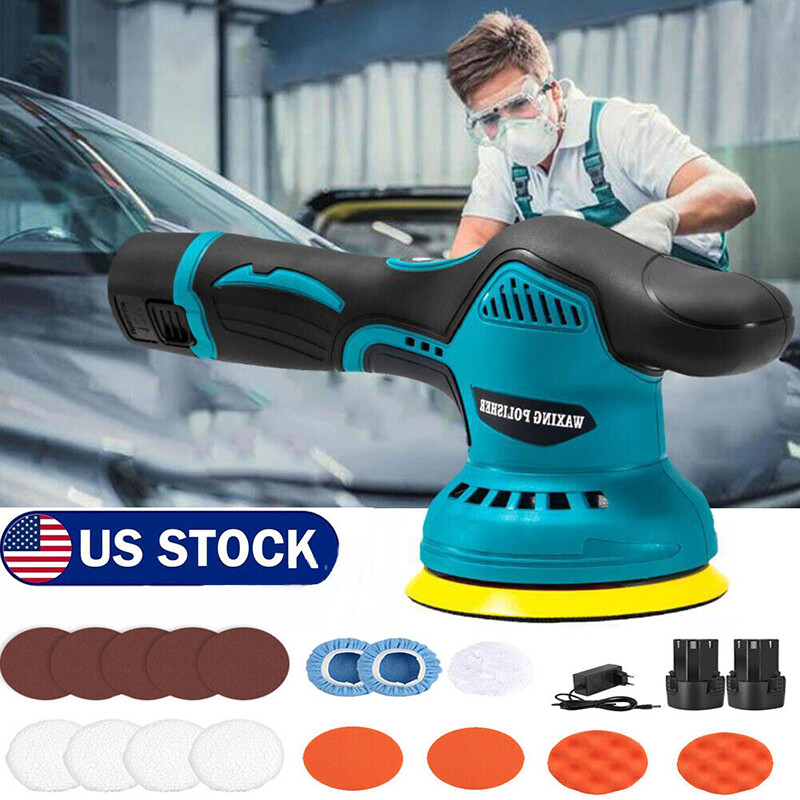 Pulidora Lijadora Kit Pulidoras Para Autos-Y Mas Pulidor De Carros NUEVO US