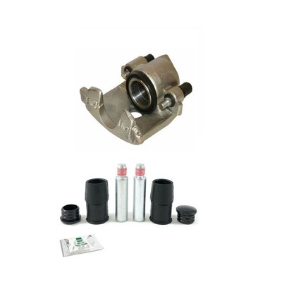 Front Right Brake Caliper & Sleeve Kit for Peugeot 806 1.9 Jul 1995-Jul 2002
