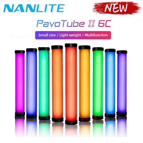 NANLITE PavoTube II 6C LEDライト NANLITE PavoTube Ⅱ 6C スティック型撮影用ライト RGBライト