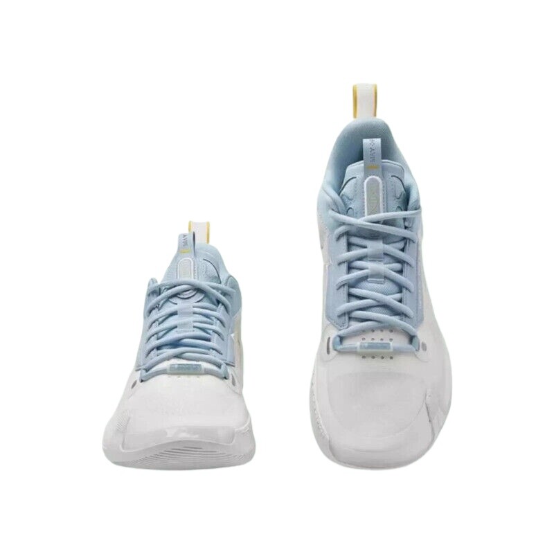 Pre-owned Li-ning Way Of Wade 10 Ice Blood Basketball Shoes Abas083-11 In White