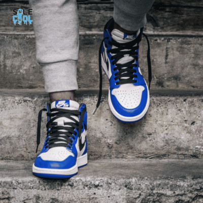 Air Jordan 1 AJ1 Retro High OG Game Royal Men's Athletic Sneakers 555088-403
