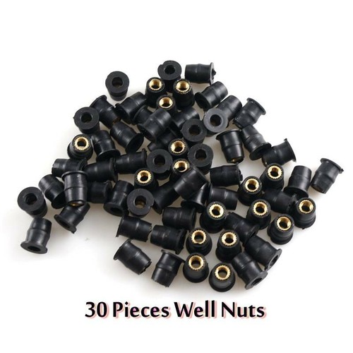 Rubber Well Nut Windshield Fairing For Kawasaki Ninja ZX-6R ZX636R