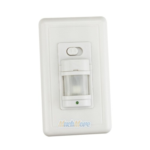 AC110V PIR Indoor Motion Sensor Light Switch Wall Occupancy Detector Auto On/Off