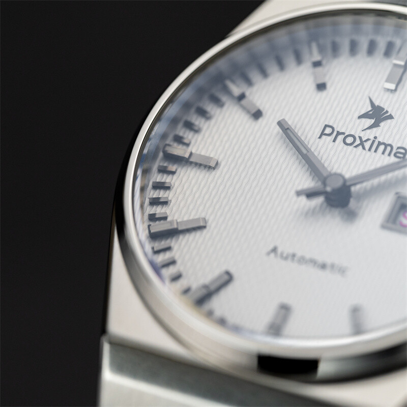 Pre-owned Proxima Men Automatic Watch 38mm Luxury Mechanical Wristwatch 200m Luminous Nh36