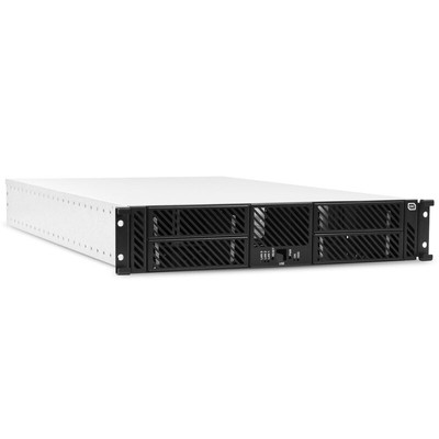 Alphacool ES 2U 19'' ServerRack Watercooling ready Edelstahl 25050