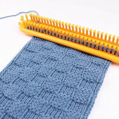 Knitting Kit 3pcs Set Weaving Loom Plastic Pompom Sock Scarf Diy Weaving Tool