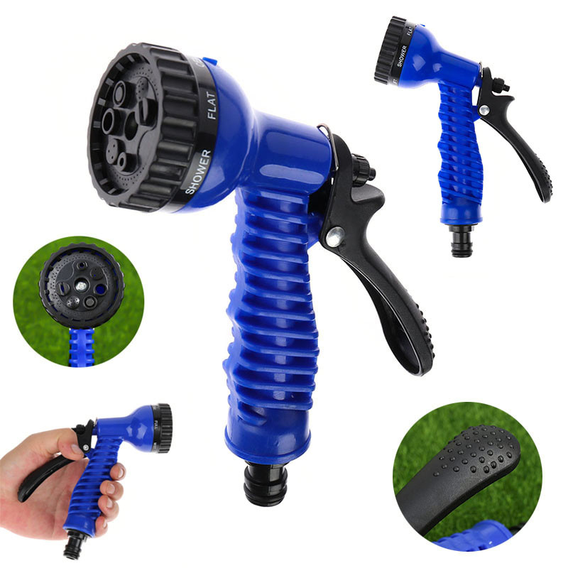 Détails Sur 7 Modèle Spray Pistolet à Eau Voiture Laver Outil Jardin Arrosage Convient Tuyau