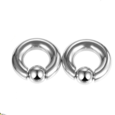2pcs BCR Ball Closure Captive Ring Lip Nose Ear Tragus Septum Ring Personalized