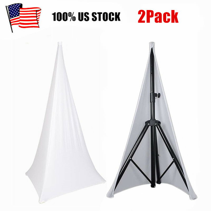 Scrims White Dj Tripod Stretch Cover Double Sided