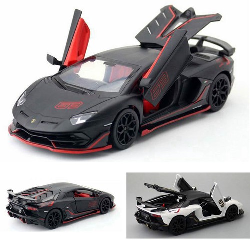 1:24 Lamborghini Aventador SVJ 63 Model Car Diecast Toy Cars Alloy