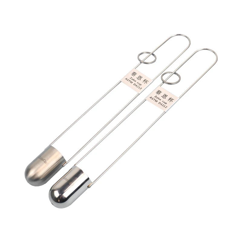 Multi-specification Zahn cup Viscosity Cup Stainless Steel Precise Ink Viscosity