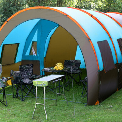 Family Tent Camping Tent Groups Tunnel Tent