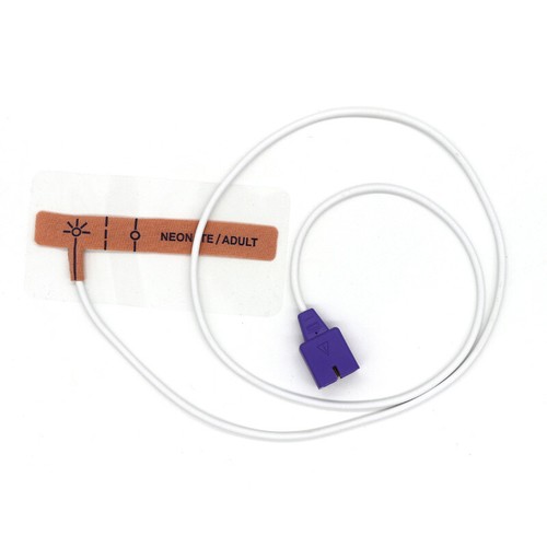 10Pcs 9Pin Disposable Neonate/Adult Oximax SpO2 Sensor Compatible for Nellcor，US