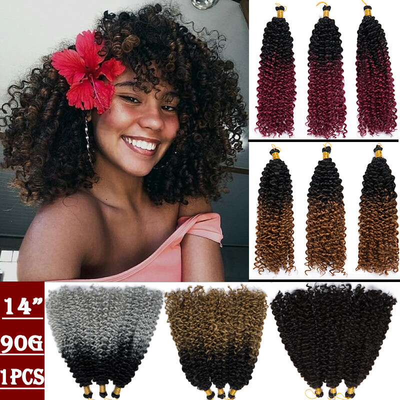 Us Real Water Wave 14 Freetress Synthetic Crochet Braiding Hair