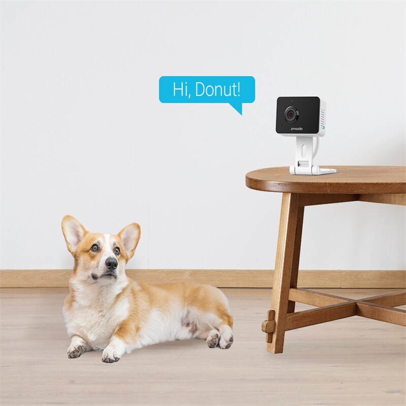 Zmodo 1080P WiFi Indoor Security Mini Camera Motion Detection Baby Monitor Nanny