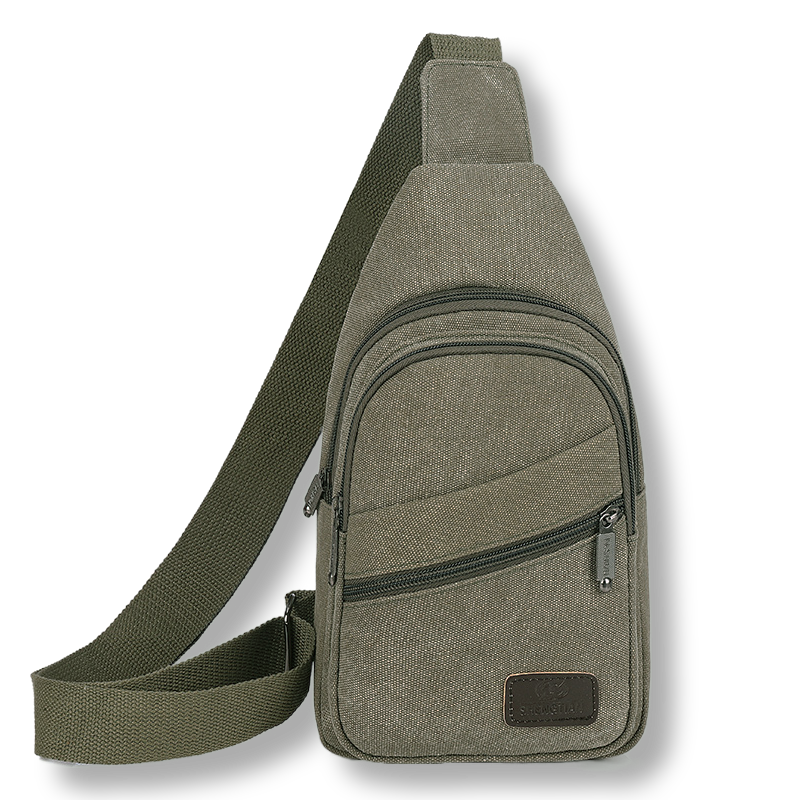 Mens Chest Sling Shoulder Crossbody Large Capacity Backpacks Sport Outdoor US