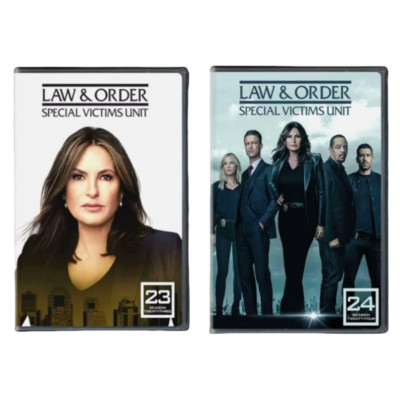 LAW & ORDER SPECIAL VICTIMS UNIT the Complete Seasons 23-24（DVD）TV Series - NEW