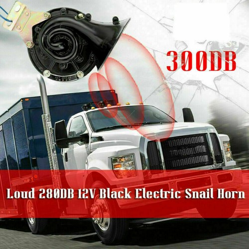 300DB 12V Chrom Super Laut Single Trompete Luft Horn Kit LKW LKW Boot Zug