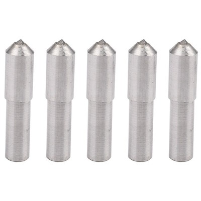 5 St??ck Runder Diamantstift Silber Abrichtstift Kommode Schleiferhalter I5C6