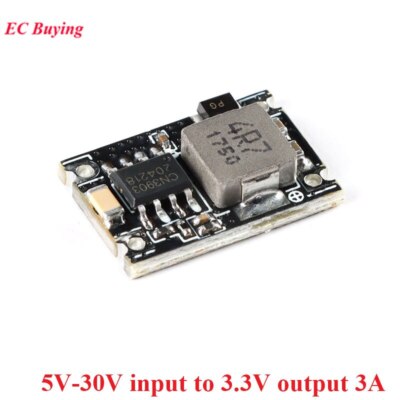 10pcs DC-DC Buck Step Down Converter Board 5V-30V to 3.3V 5V Power Supply Module