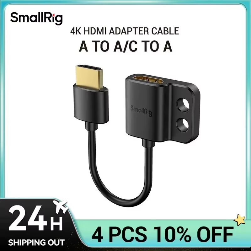 Ultra Slim 4K Adapter Cable A to A/C to A /D TO A for BMPCC 4K & 6K/for Sony A7S