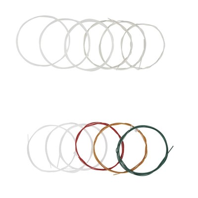  12PCS Classical Guitar Strings Nylon Silver-Plated Copper Wound Classical7388
