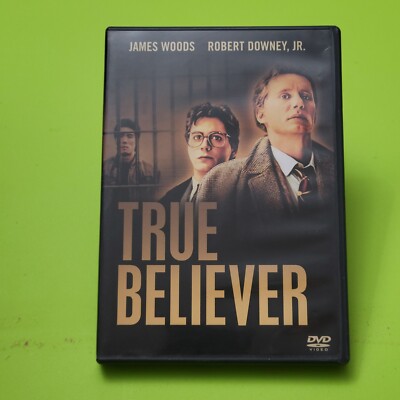 True Believer - DVD Robert Downey, James Woods --   
