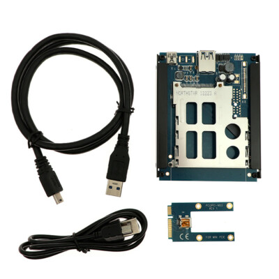 Mini PCI Express to ExpressCard Adapter mini PCIe to Express Card 34 54 mm Slot