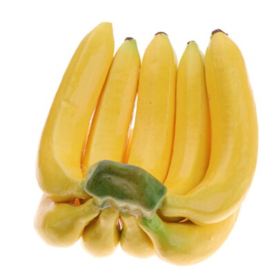 Lifelike Banana Bunch Artificial Plastic Fake Fruits-Decor Prop Party Decor