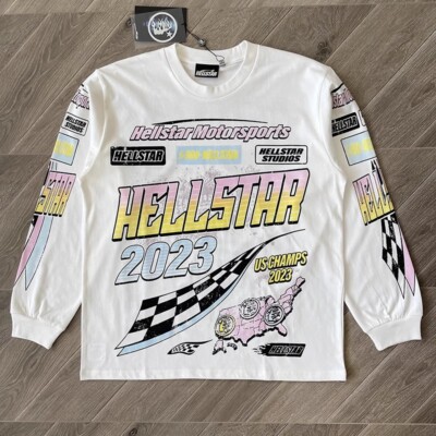 Hell Brain Racer star Long Sleeve unisex long sleeved pure cotton T-shirt
