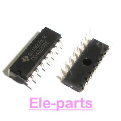 20 PCS CD4020BE DIP-16 CD4020 14-Stage 12-Stage Ripple Carry Binary Counters IC