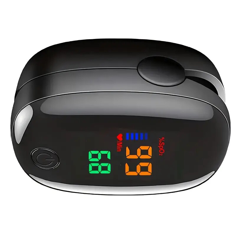 Oximetro Pulsómetro Dedo Frecuencia Cardíaca Led Oxígeno | envios gratis - Picture 3 of 5