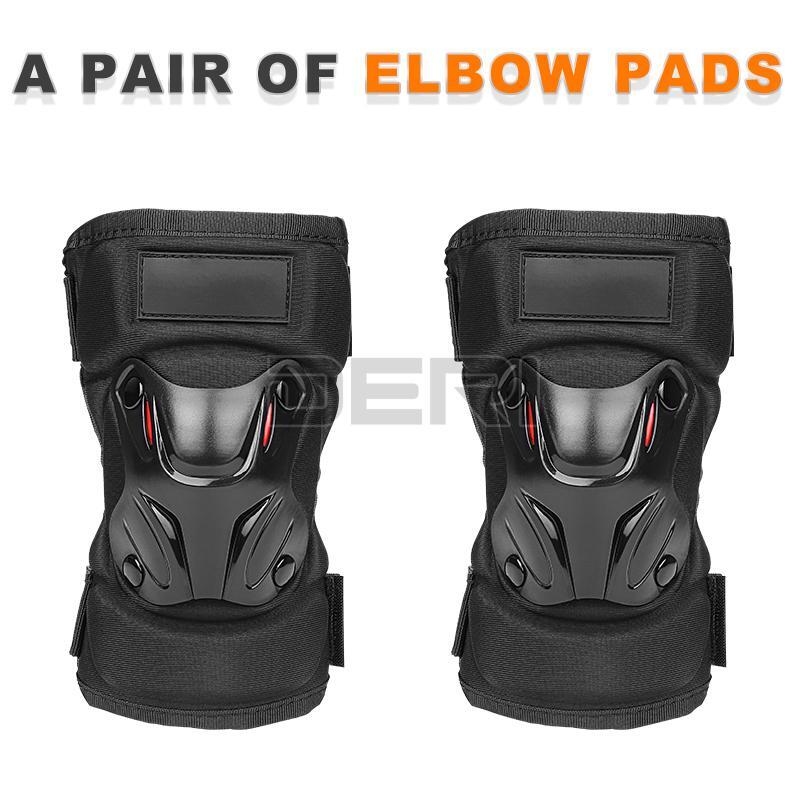 Motorcycle Knee Elbow Protective Pad Motocross Skating Knee Protector Shin Guard